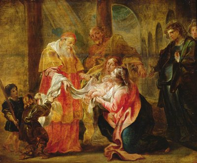 La presentación de la Virgen en el Templo de Cornelius I Schut